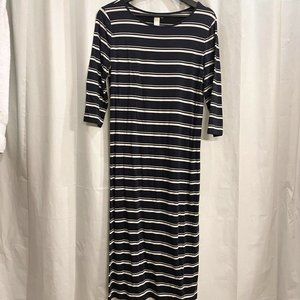 Stripe Midi Dress